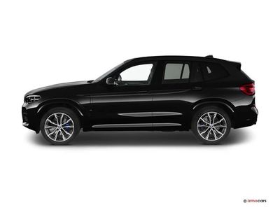 Miniature de la BMW X3 BUSINESS DESIGN X3 XDRIVE 20I 184CH BVA8 5 PORTES à motorisation ESSENCE et boite AUTOMATIQUE de couleur NOIR - Miniature 1