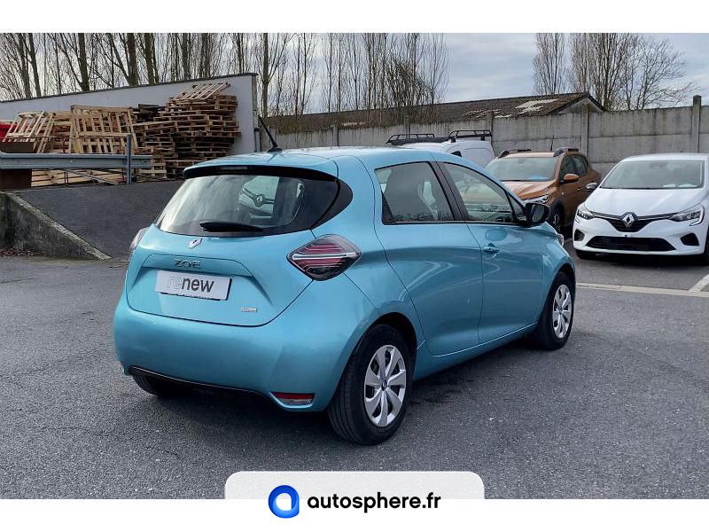 RENAULT ZOE LIFE CHARGE NORMALE R110 LOCATION BATTERIE - Miniature 2