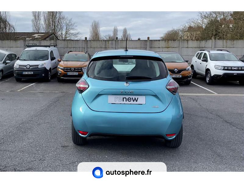 RENAULT ZOE LIFE CHARGE NORMALE R110 LOCATION BATTERIE - Miniature 4