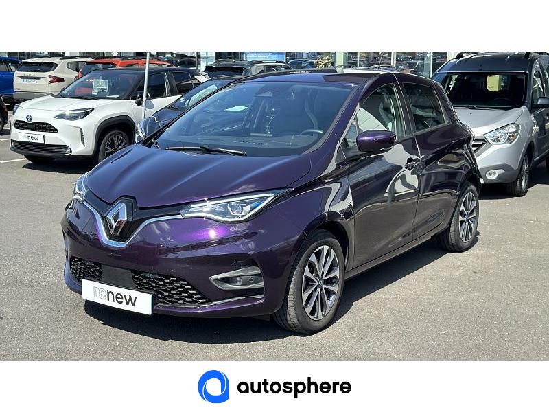 RENAULT ZOE INTENS CHARGE NORMALE R135 ACHAT INTéGRAL 4CV - Miniature 1
