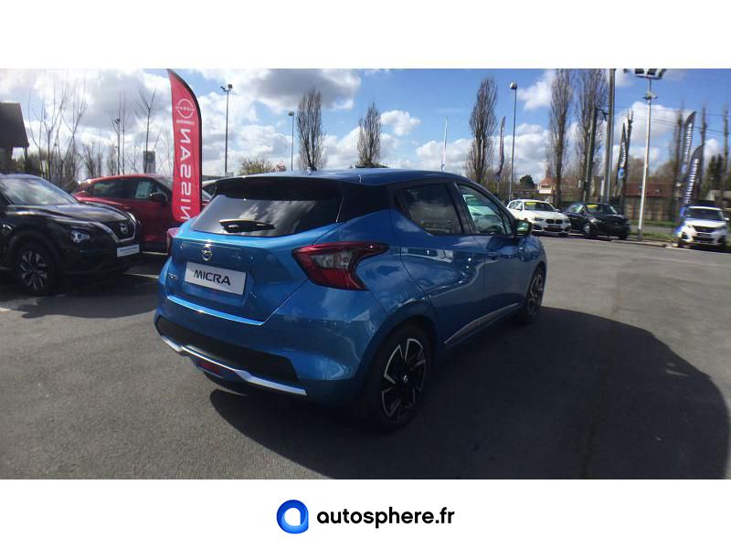 NISSAN MICRA 1.0 IG-T 92CH MADE IN FRANCE 2021 - Miniature 4