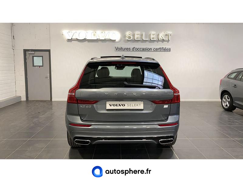 VOLVO XC60 T6 AWD 253 + 87CH R-DESIGN GEARTRONIC - Miniature 4