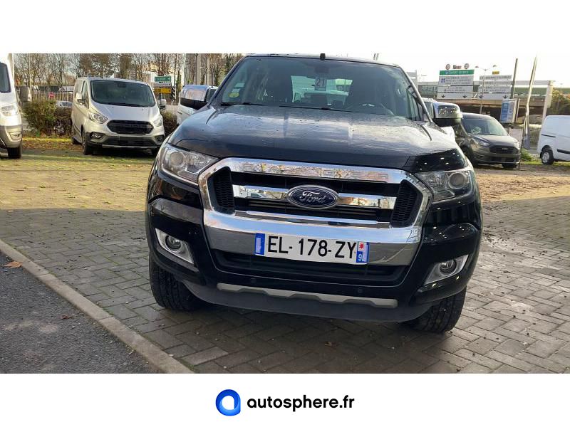 FORD RANGER 2.2 TDCI 160CH DOUBLE CABINE LIMITED - Miniature 1