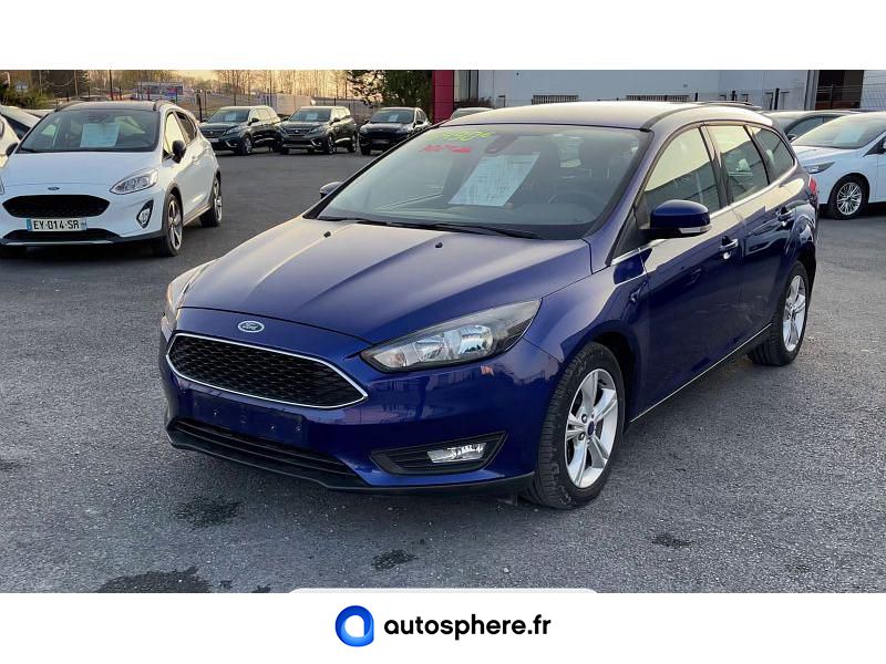 FORD FOCUS SW 1.0 ECOBOOST 100CH STOP&START TREND - Miniature 1
