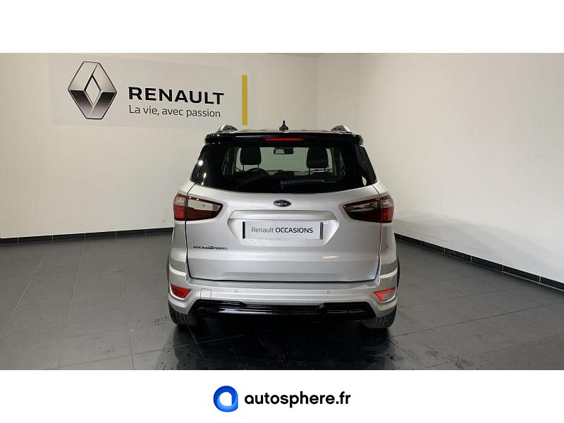 FORD ECOSPORT 1.0 ECOBOOST 125CH ST-LINE EURO6.2 - Miniature 4