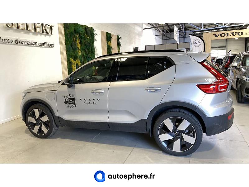 VOLVO XC40 T5 RECHARGE 180 + 82CH ULTIMATE DCT 7 - Miniature 3