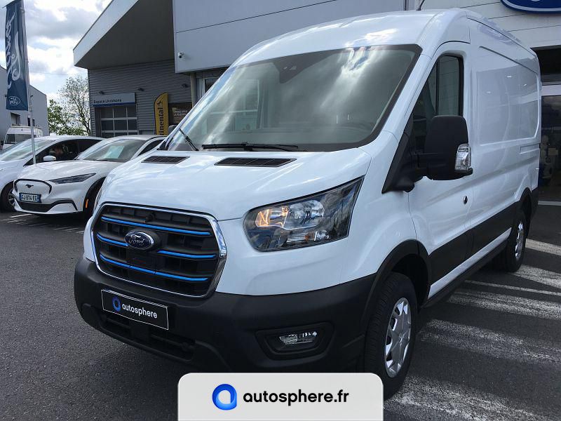 FORD TRANSIT 2T PE 390 L2H2 198 KW BATTERIE 75/68 KWH TREND BUSINESS - Miniature 1