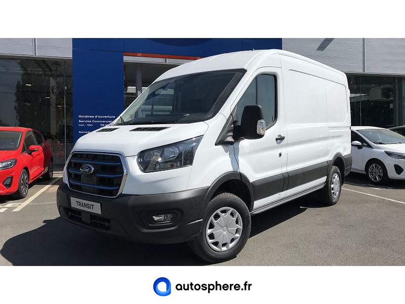 FORD TRANSIT 2T PE 390 L2H2 198 KW BATTERIE 75/68 KWH TREND BUSINESS - Miniature 1