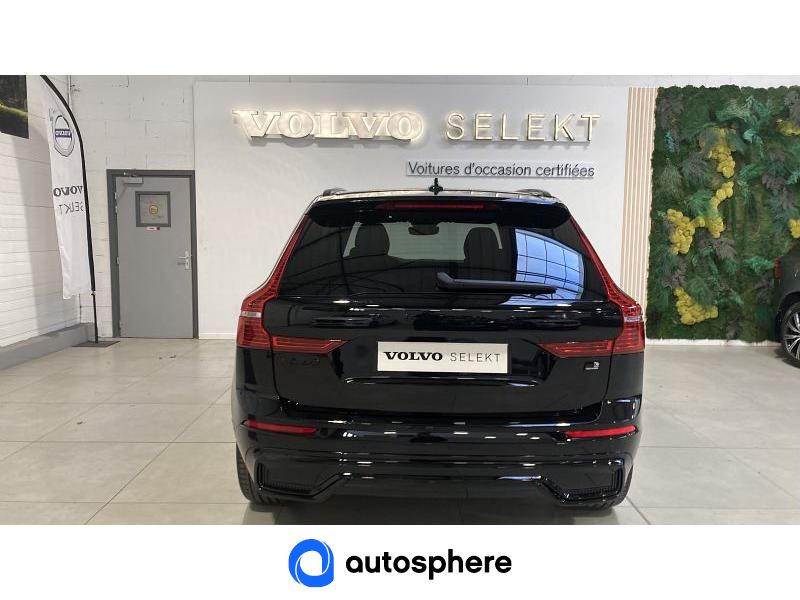 VOLVO XC60 T6 AWD 253 + 145CH BLACK EDITION GEARTRONIC - Miniature 4