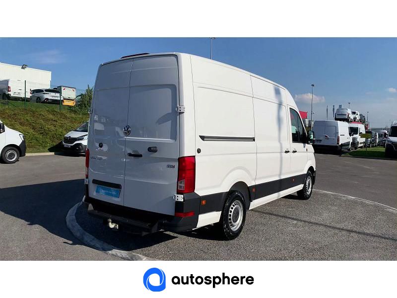 VOLKSWAGEN CRAFTER 35 L3H3 2.0 TDI 140CH BUSINESS LINE TRACTION - Miniature 4
