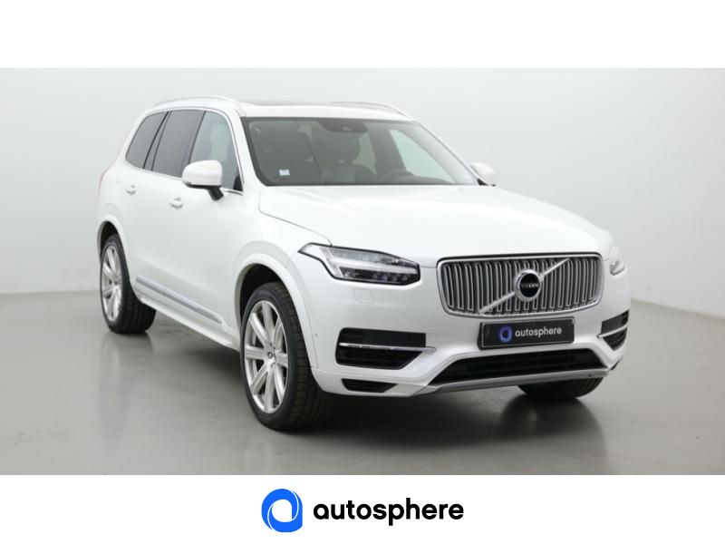 VOLVO XC90 T8 TWIN ENGINE 320 + 87CH INSCRIPTION LUXE GEARTRONIC 7 PLACES - Miniature 3