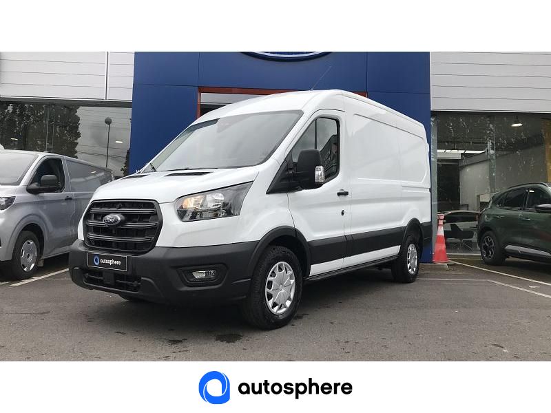 FORD TRANSIT 2T T350 L2H2 2.0 ECOBLUE 130CH S&S HYBRID TREND BUSINESS - Miniature 1
